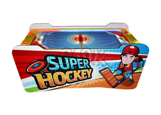 Automatic Out Balls Scoring Air Hockey Table Coin Op With Electronics Led Bridge